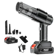 Cordless 3-in-1 Handheld Vacuum Cleaner – Powerful Rechargeable Vacuum, Air Duster & Inflator for Car, Home & Office