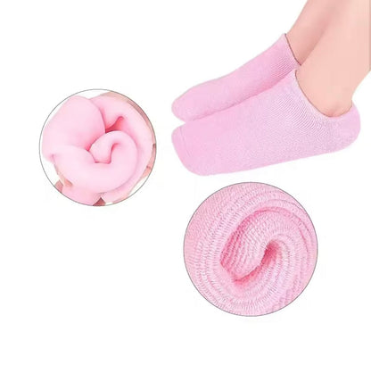 SPA Jell Silicone Socks Moisturizing Sock Silicone Heel Sock