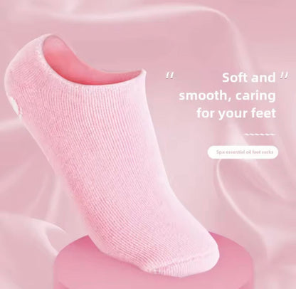 SPA Jell Silicone Socks Moisturizing Sock Silicone Heel Sock
