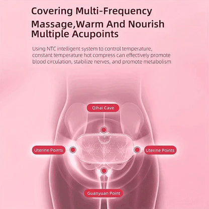 2-in-1 Period Pain Relief Belt & Heating Massager