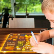 Smart LCD Writing Tablet with 3D Design – Reusable Digital Drawing & Writing Board with One-Touch Erase